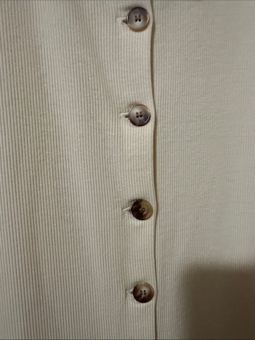 Sezane Fabiola Cream Size M - Picture 4 of 5